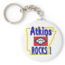 Atkins Rocks ! (blue) Key Chains