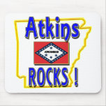 Atkins Rocks ! (blue) Mousepad