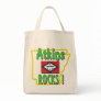 Atkins Rocks ! (green) Tote Bag
