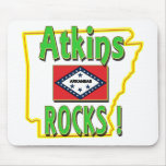 Atkins Rocks ! (green) Mouse Pads