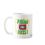 Atkins Rocks ! (green) Coffee Mugs