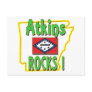Atkins Rocks ! (green) Post Card