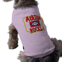 Atkins Rocks ! (red) pet clothing by ArkansasDotCom Atkins Rocks ! (red) pet clothing