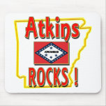 Atkins Rocks ! (red) Mouse Pad