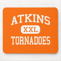 Atkins - Tornadoes - Junior - Lubbock Texas Mouse Mat