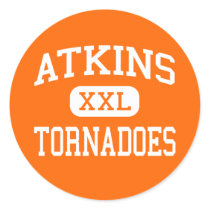 Atkins - Tornadoes - Junior - Lubbock Texas stickers by customteamsportswear Atkins - Tornadoes - Junior - Lubbock Texas stickers