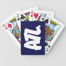 ATL Letters Bicycle Card Deck