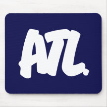 ATL Letters Mouse Pads