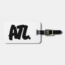 ATL Letters Tag For Luggage