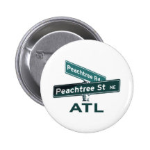 ATL Peachtree Signs Pin