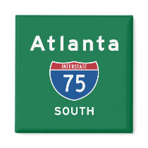 Atlanta 75 magnet