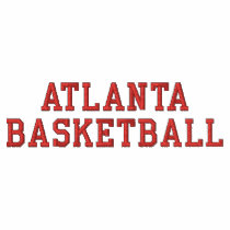 ATLANTA BASKETBALL embroidered shirts