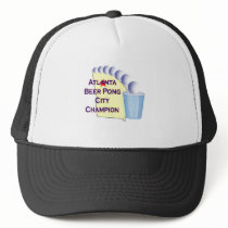 Atlanta Beer Pong Champion hats