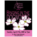 Atlanta Concert Ringers Dogwood concert T-Shirt