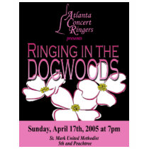 Atlanta Concert Ringers Dogwood concert T-Shirt