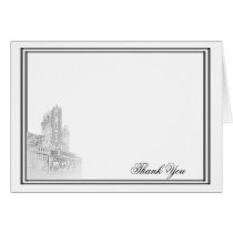 Atlanta Destination Wedding Thank You Greeting Card