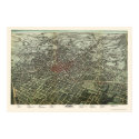 Atlanta, GA Panoramic Map - 1892 posters