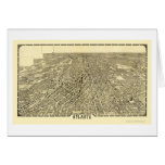 Atlanta, GA Panoramic Map - 1919 Card