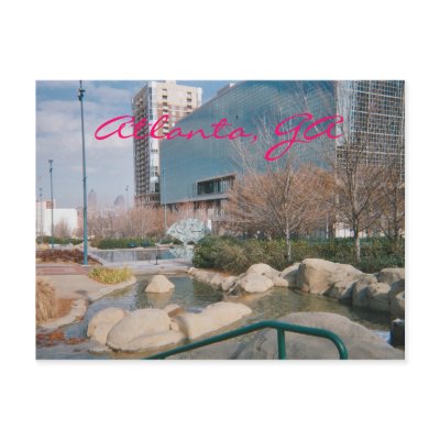 Atlanta, GA Post card by JohnnaCrider