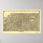 Atlanta Georgia 1919 Panoramic Map Posters