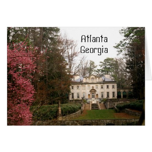 Atlanta Georgia card