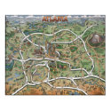 Atlanta Georgia Cartoon Map posters by FunGraphix Atlanta Georgia Cartoon Map posters