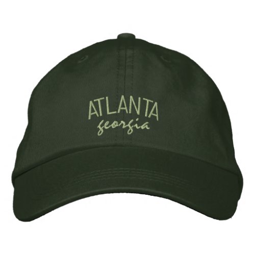 Atlanta Georgia Embroidered Hat embroideredhat