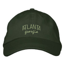 Atlanta Georgia Embroidered Hat