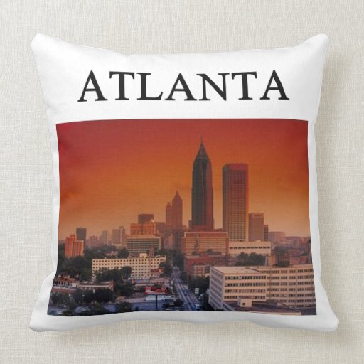 atlanta georgia gifts t-shirts throw pillow