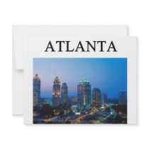 ATLANTA georgia Personalized Invitation