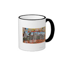 Atlanta, Georgia - Large Letter Scenes 2 Coffee Mug