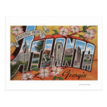 Atlanta, Georgia - Large Letter Scenes 2 Postcard