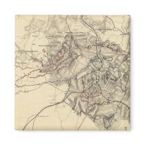 Atlanta, Georgia Refrigerator Magnet