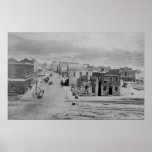Atlanta, Georgia Peachtree Street in 1864 posters