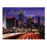atlanta, georgia, postcard