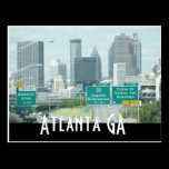 atlanta georgia postcards