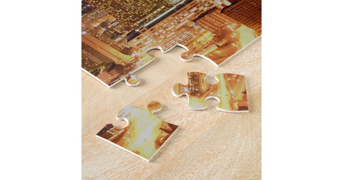 Atlanta Skyline Jigsaw Puzzle Zazzle