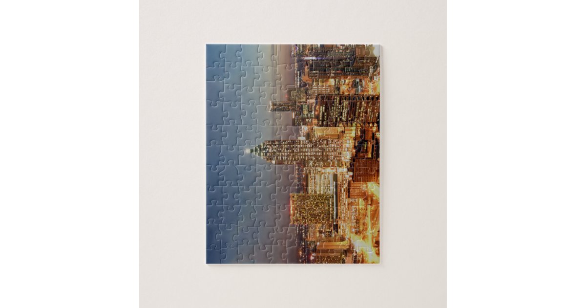 Atlanta Skyline Jigsaw Puzzle Zazzle