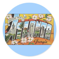 Atlanta Georgia Stickers