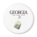 Atlanta Georgia Tea Party Refrigerator Magnets