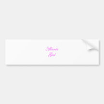 Atlanta Girl Bumper Sticker