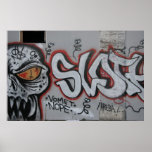 Atlanta Graffiti Poster