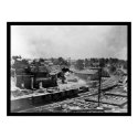 Atlanta Lard Oil Factory and Railroad Cars 1864 posters