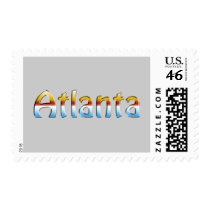 atlanta postage stamp