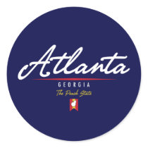 Atlanta Script Sticker