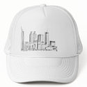 ATLANTA SKYLINE hats by DominoAlley ATLANTA SKYLINE hats