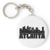 Atlanta Skyline Key Chains
