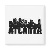 Atlanta Skyline magnets