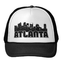 Atlanta Skyline Mesh Hats