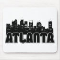 Atlanta Skyline mousepads by TurnRight Atlanta Skyline mousepads